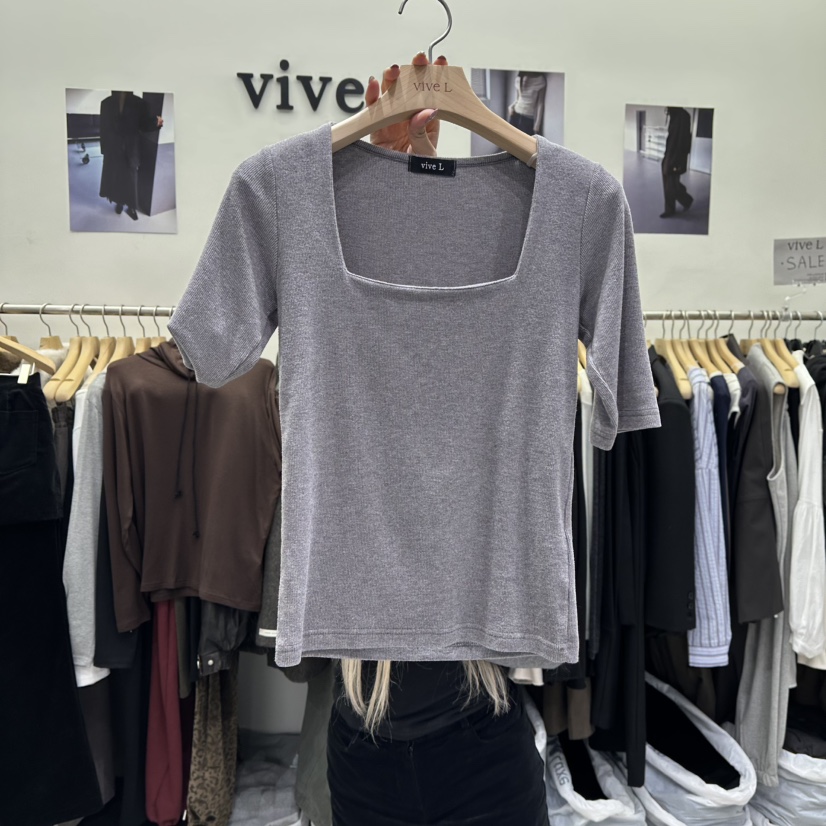 VIVEL東大門㊣代購女裝新款休閑職業時尚25秋冬推薦熱賣T恤VIVELT恤