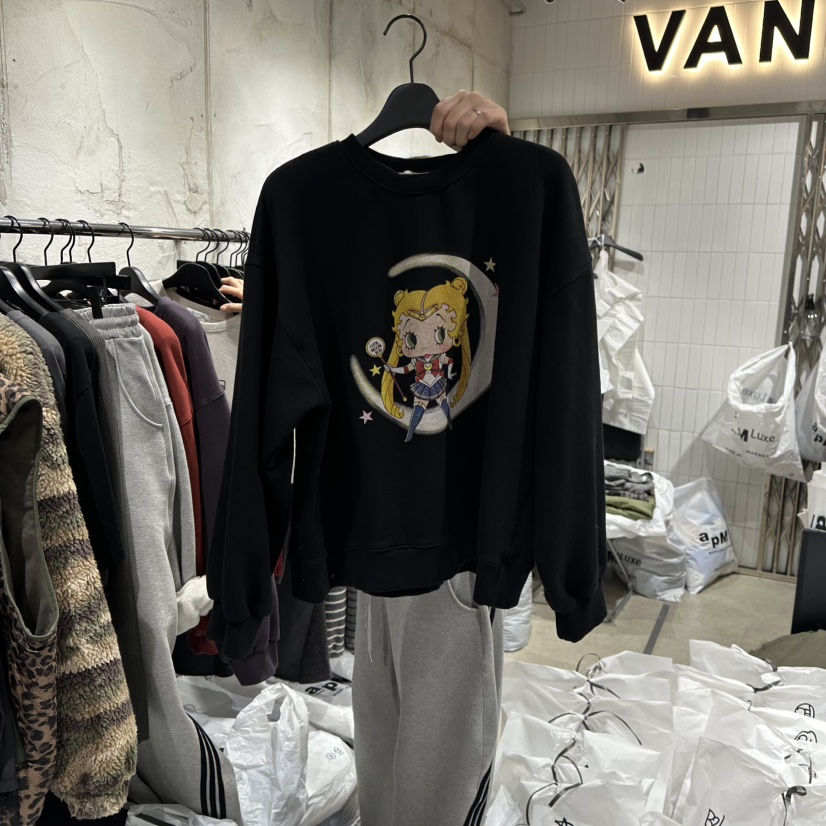 VANTA東大門㊣代購女士新品推薦休閑人氣職業25秋冬真品衛衣VANTA衛衣圖色4