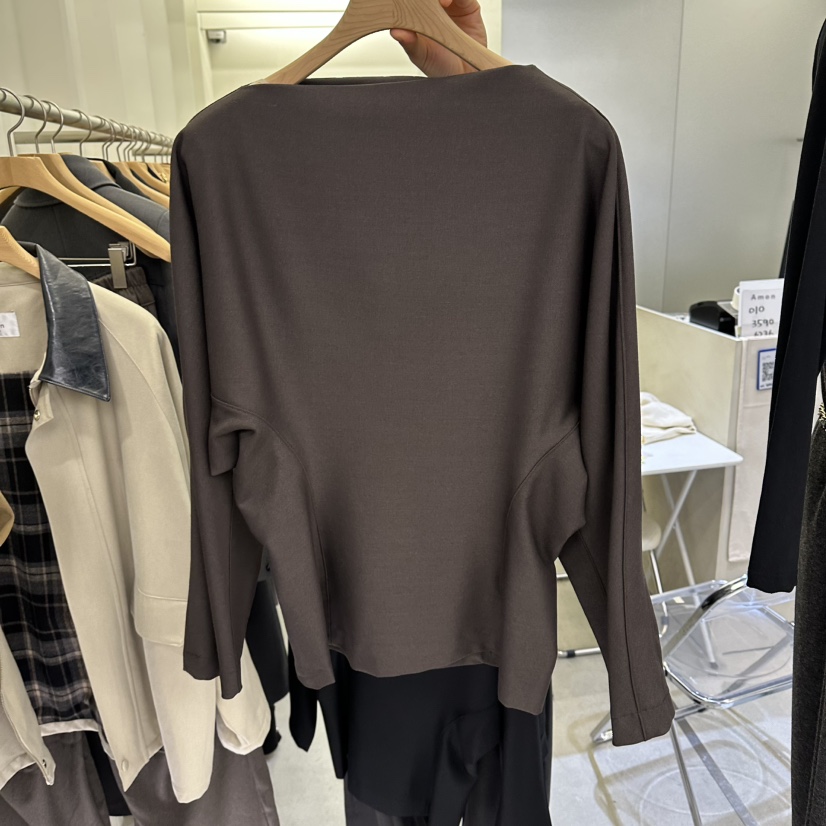 AMON韓國直郵㊣女裝新款休閑人氣真品推薦25秋冬襯衫蕾絲衫AMON襯衫/蕾絲衫圖色3