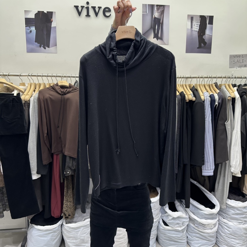 VIVEL東大門㊣實拍女裝新款職業時尚推薦25秋冬熱賣長袖T恤VIVEL長袖T恤圖色5