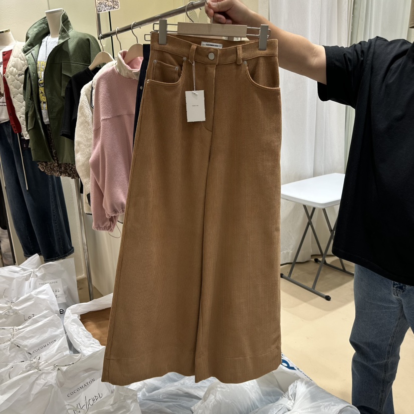 COCOMATON韓國直郵㊣女裝新款時尚職業25秋冬真品休閑褲闊腿褲COCOMATON休閑褲