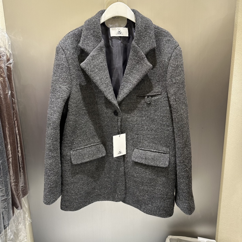 REFLAT東大門㊣直郵女士新款人氣職業真品熱賣時尚夾克羊毛REFLAT夾克