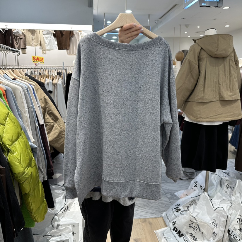 REVE-L東大門㊣實拍女裝新品25秋冬真品推薦熱賣休閑職業衛衣REVE-L衛衣