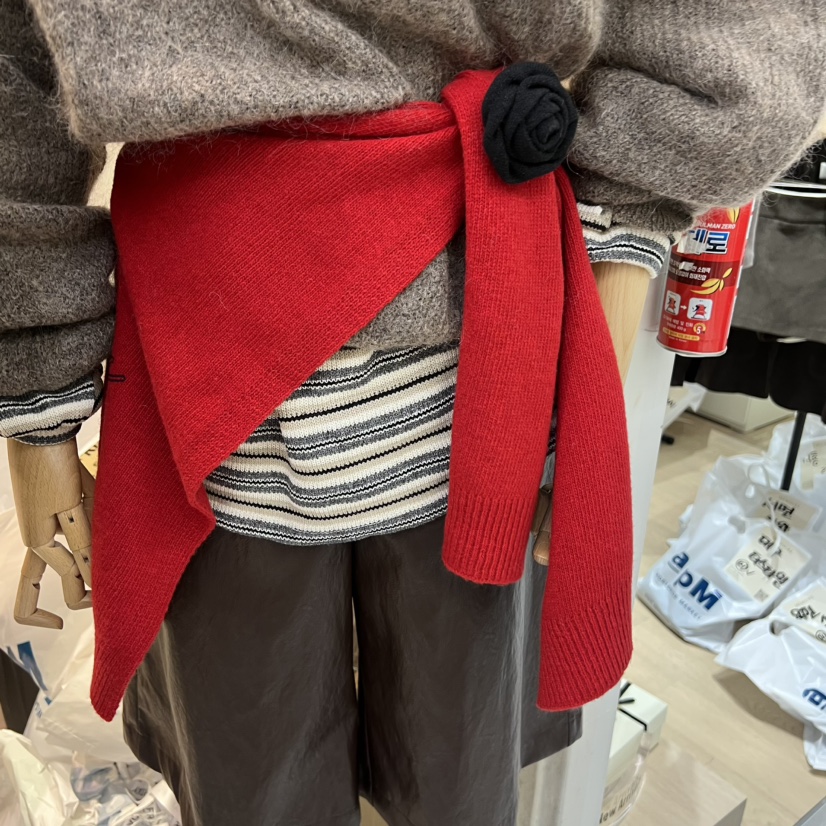 BLACKFRIDAY東大門㊣直郵女裝新款休閑熱賣圍巾披肩披肩圍巾BLACK FRIDAY圍巾/披肩圖色3