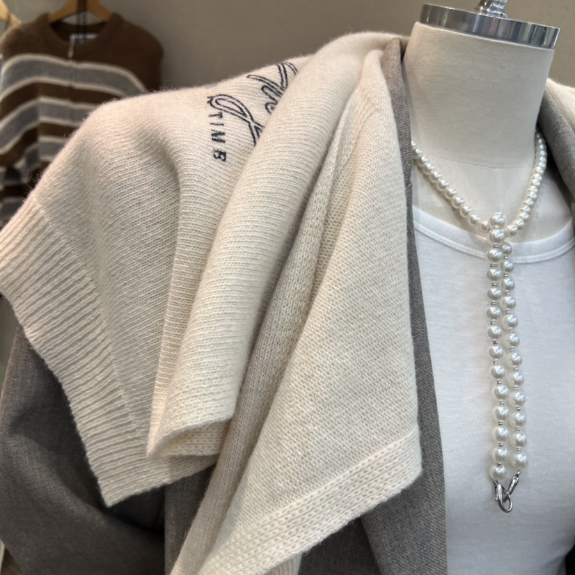 BLACKFRIDAY東大門㊣直郵女裝新款休閑熱賣圍巾披肩披肩圍巾BLACK FRIDAY圍巾/披肩圖色4