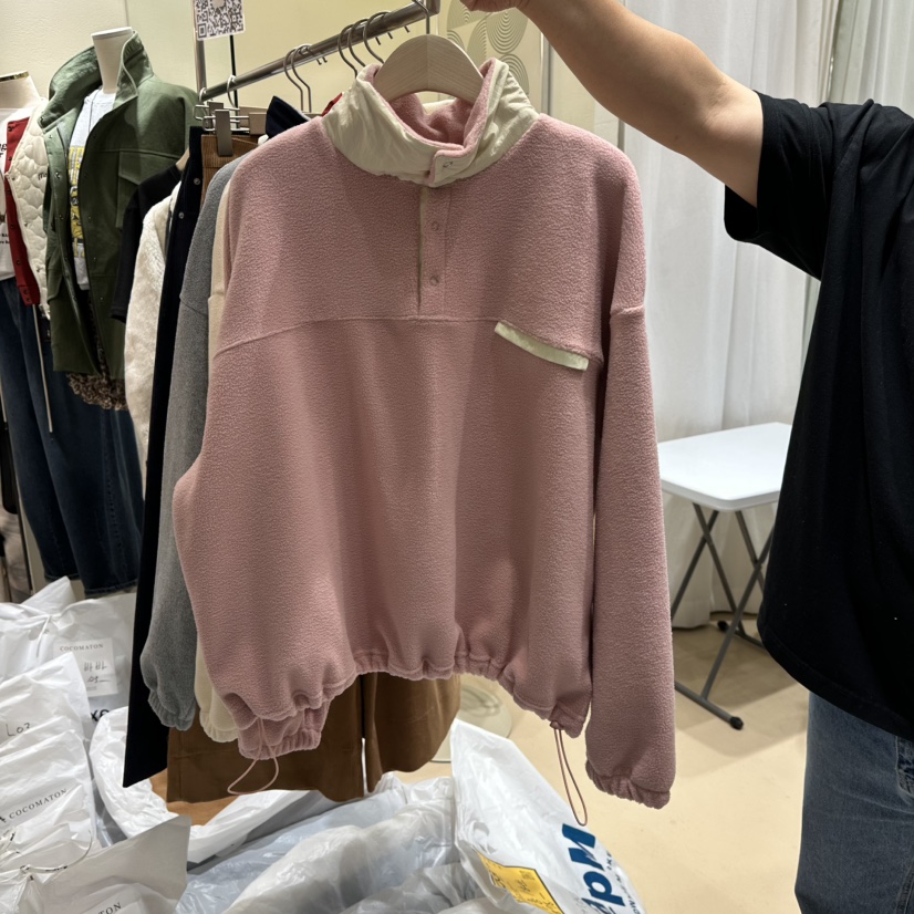 COCOMATON韓國代購㊣女士新款休閑人氣25秋冬熱賣真品推薦衛衣COCOMATON衛衣