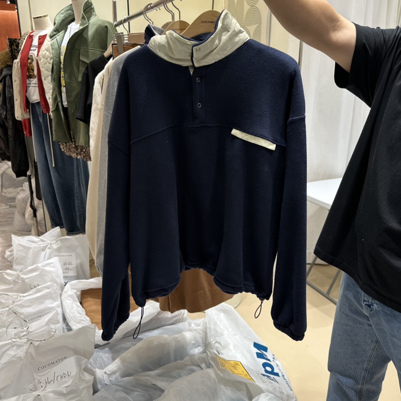 COCOMATON韓國代購㊣女士新款休閑人氣25秋冬熱賣真品推薦衛衣COCOMATON衛衣圖色4
