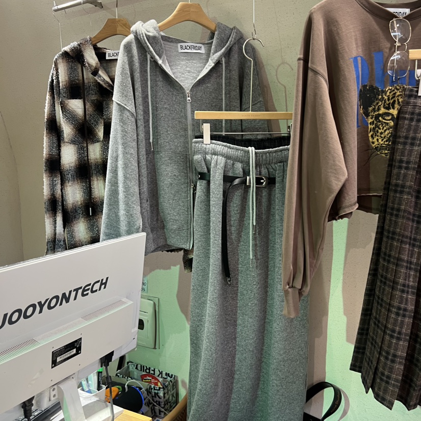 BLACKFRIDAY東大門㊣代購女裝新品推薦25秋冬時尚長裙不含腰帶BLACK FRIDAY長裙