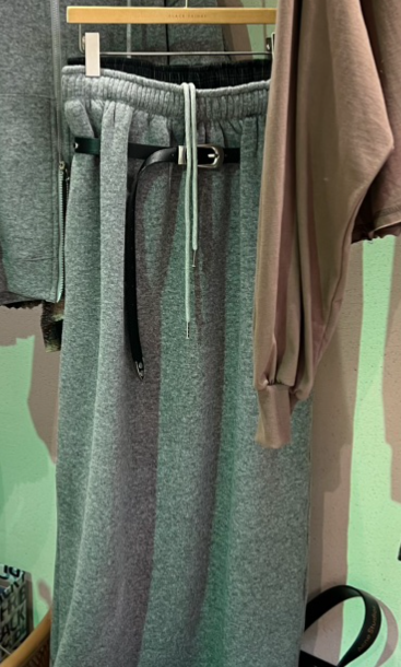 BLACKFRIDAY東大門㊣代購女裝新品推薦25秋冬時尚長裙不含腰帶BLACK FRIDAY長裙圖色2