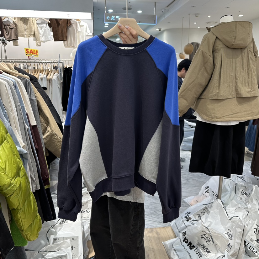 REVE-L東大門㊣代購女士新品人氣職業熱賣真品休閑時尚衛衣REVE-L衛衣圖色3