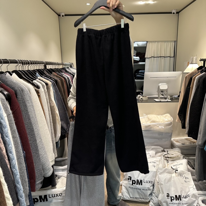 RE STOCK東大門㊣直郵女士新品時尚推薦休閑職業人氣休閑褲RE STOCK休閑褲