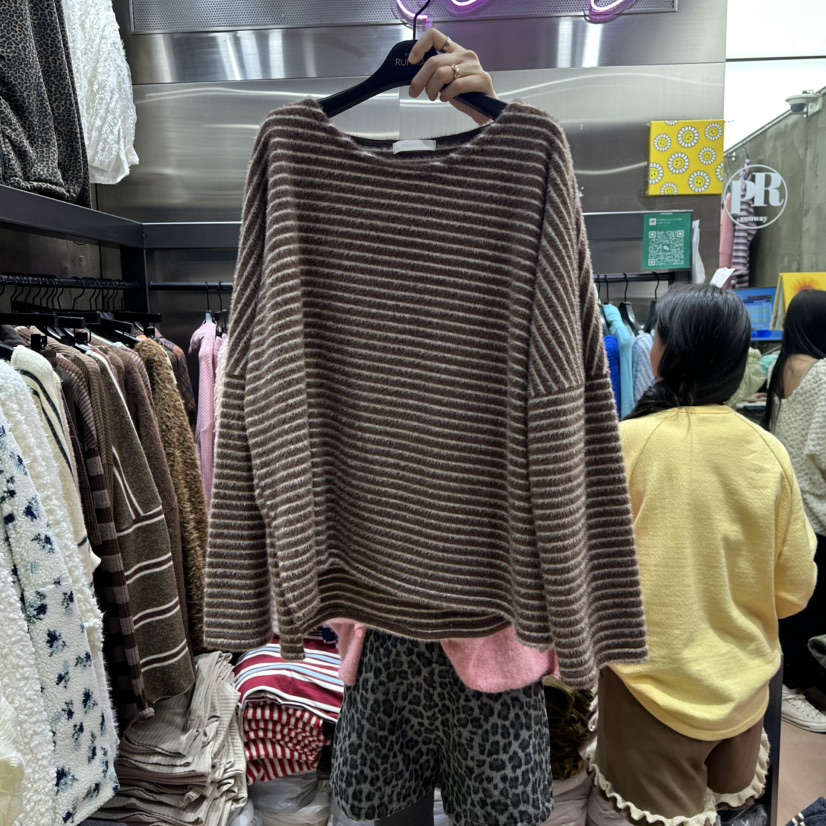 RUNWAY-런웨이東大門㊣代購女士新品熱賣真品25秋冬針織衫RUNWAY針織衫圖色4