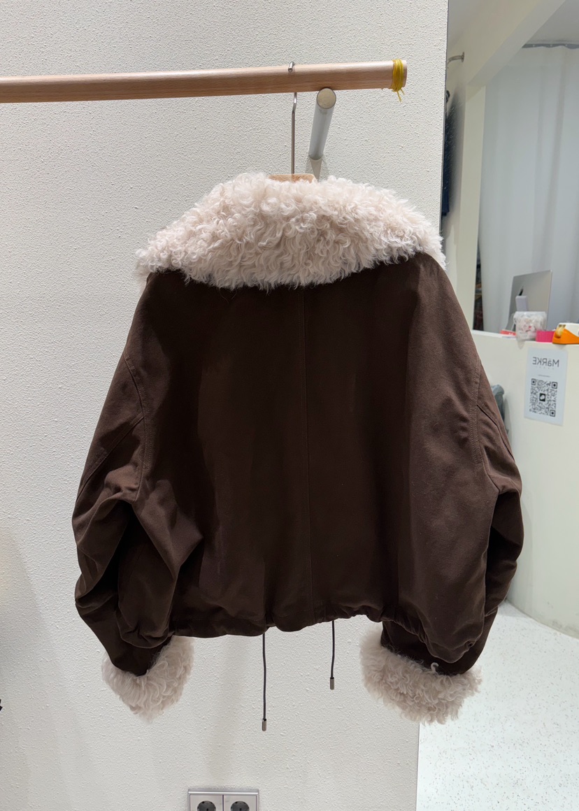 MARKE-P東大門㊣直郵女士新品25秋冬休閑推薦短款棉服鴨絨棉MARKE-P短款棉服