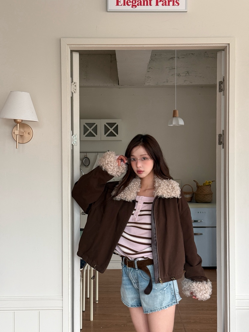 MARKE-P東大門㊣直郵女士新品25秋冬休閑推薦短款棉服鴨絨棉MARKE-P短款棉服