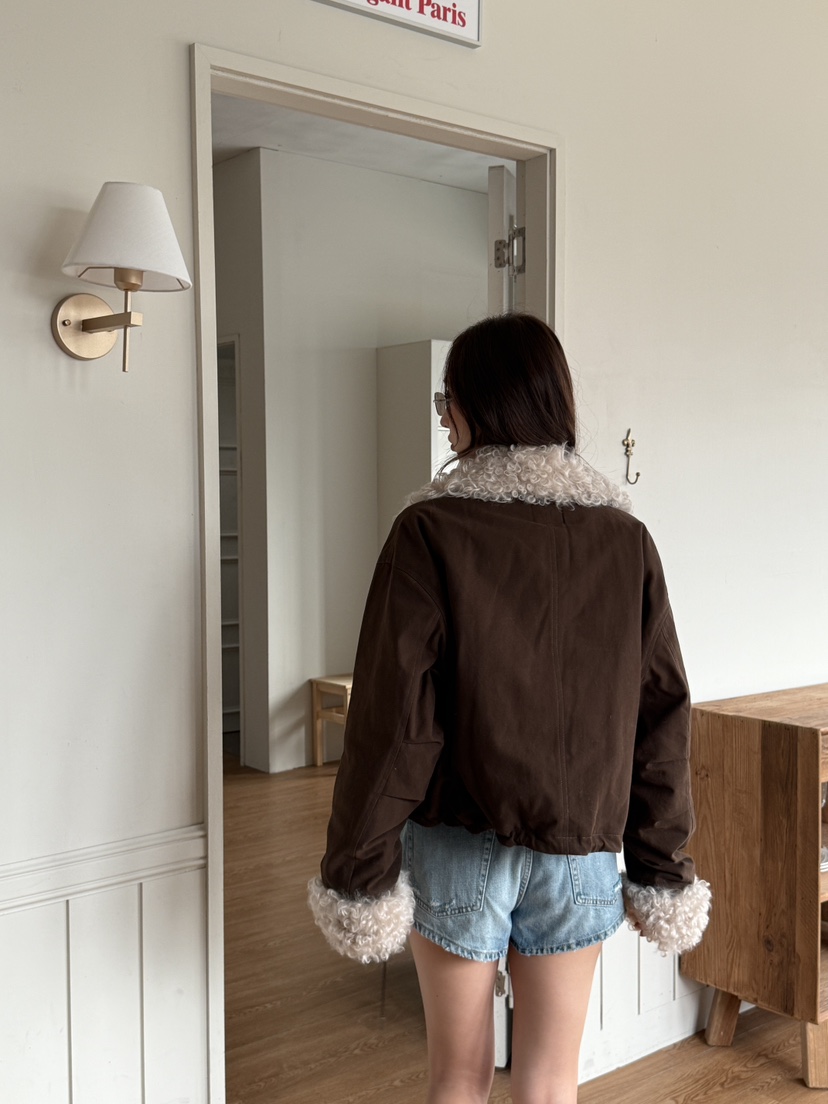 MARKE-P東大門㊣直郵女士新品25秋冬休閑推薦短款棉服鴨絨棉MARKE-P短款棉服