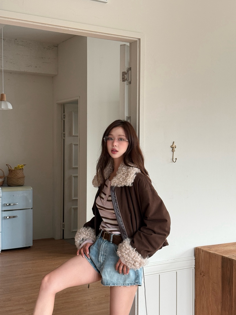 MARKE-P東大門㊣直郵女士新品25秋冬休閑推薦短款棉服鴨絨棉MARKE-P短款棉服