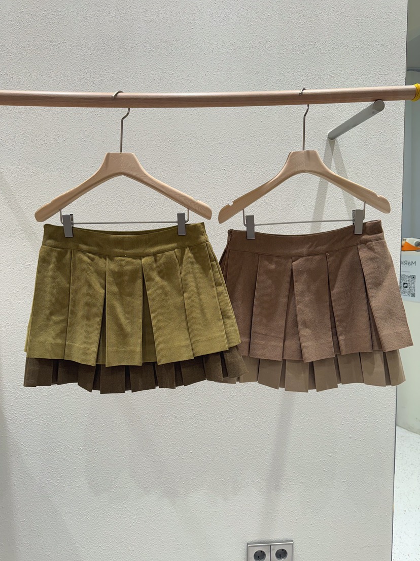 MARKE-P東大門㊣直郵女裝新品職業真品短裙不含腰帶燈芯絨MARKE-P短裙