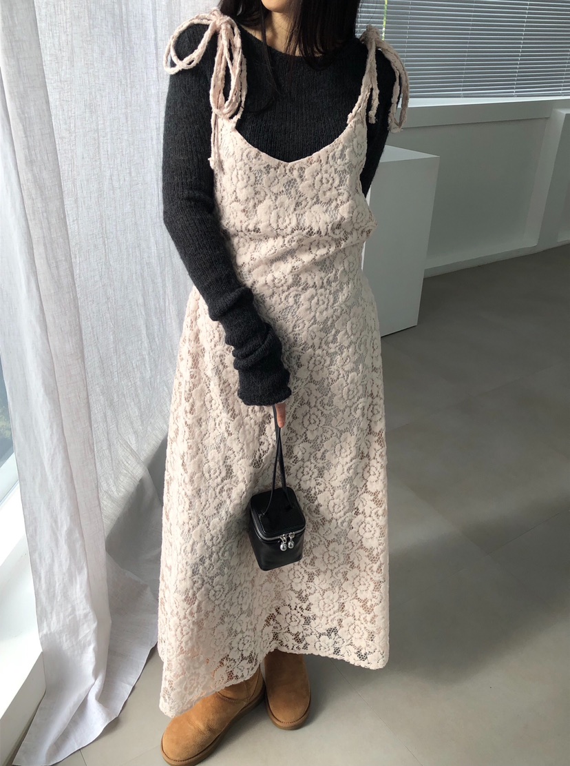 MELTED-P韓國代購㊣女裝新款職業25秋冬人氣熱賣推薦連衣裙MELTED-P連衣裙