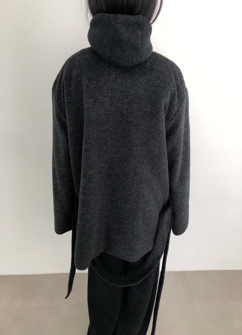 MELTED-P東大門㊣直郵女士新款真品推薦熱賣25秋冬中長款大衣MELTED-P中長款大衣