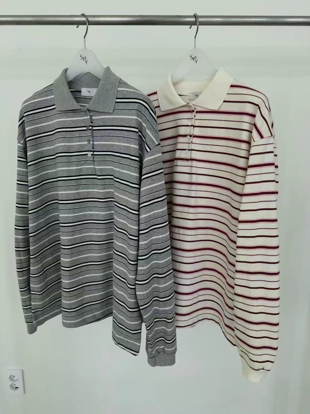 STAY東大門㊣實拍女士新款真品熱賣人氣職業25秋冬推薦長袖T恤STAY長袖T恤