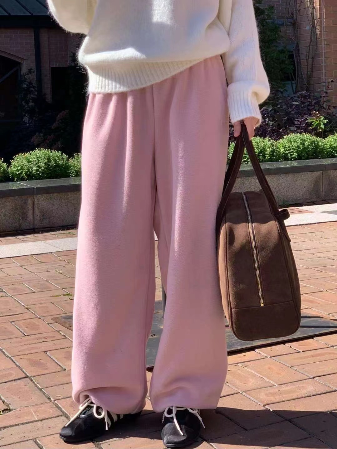 AREING韓國代購㊣女士新品真品時尚職業推薦休閑人氣休閑褲AREING休閑褲圖色3