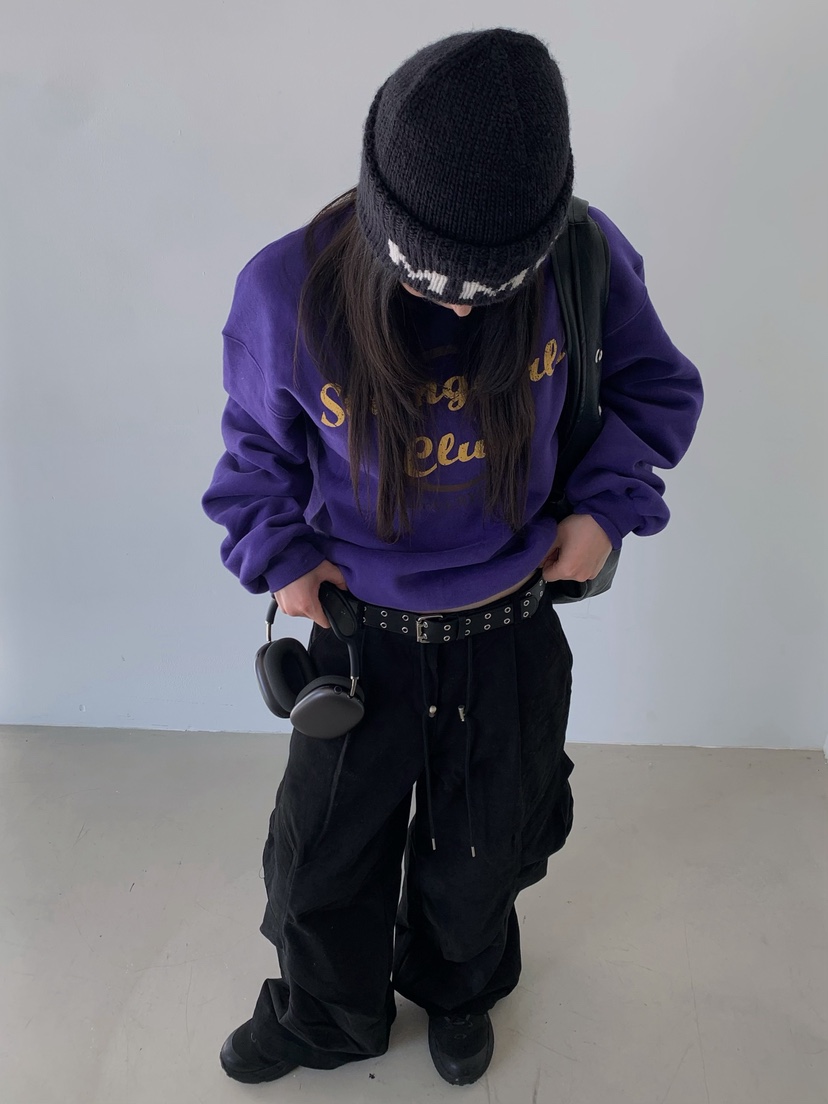 ZITTEN東大門㊣代購女裝新款推薦人氣休閑熱賣真品25秋冬衛衣ZITTEN衛衣