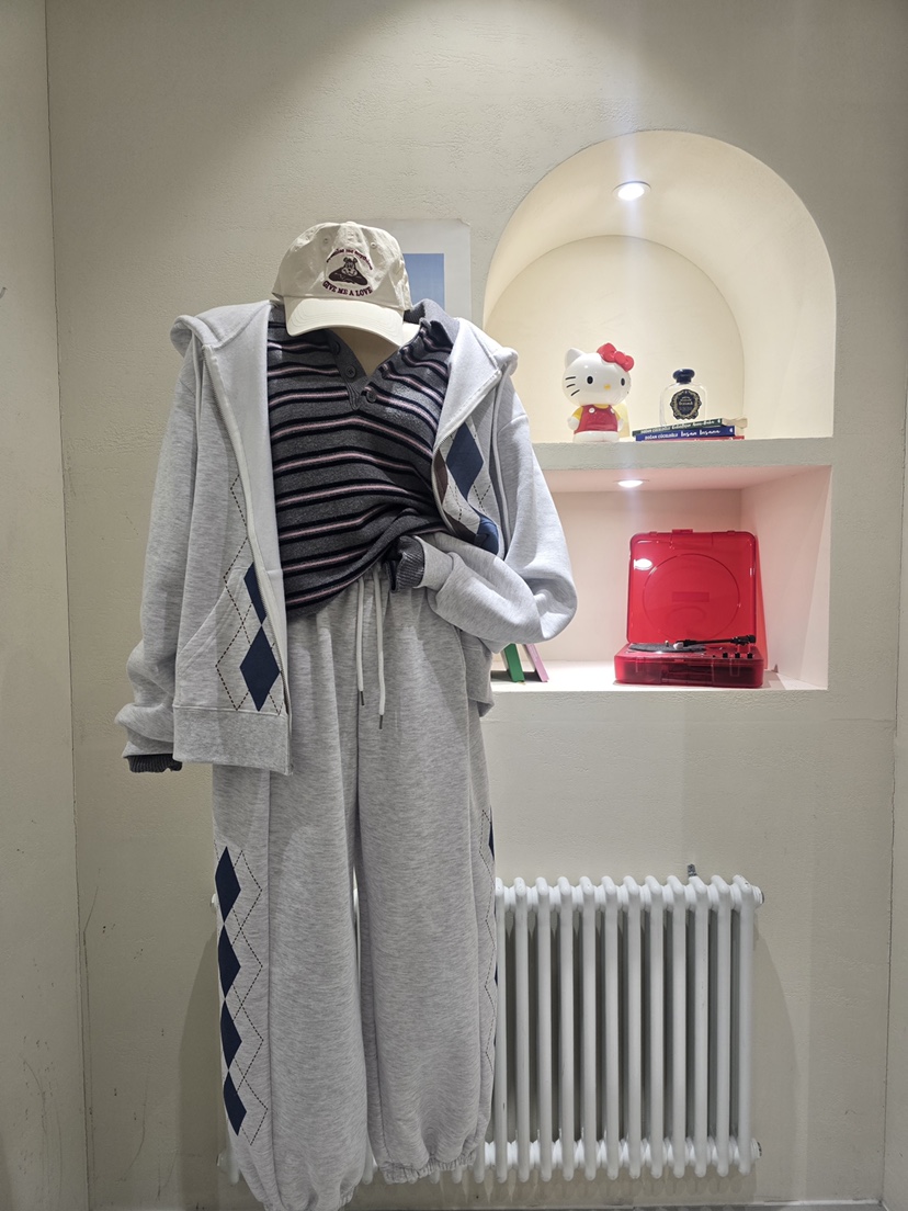 LIKEVAM韓國直郵㊣女士新款25秋冬職業推薦休閑人氣休閑褲羊毛LIKEVAM休閑褲