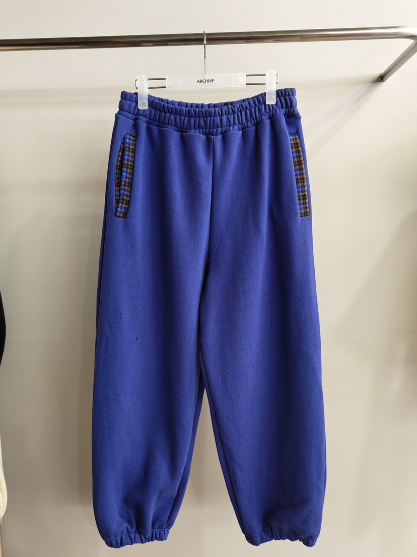 ARCHIVE-P東大門㊣直郵女裝新品人氣職業真品休閑褲口袋格紋ARCHIVE-P休閑褲圖色2