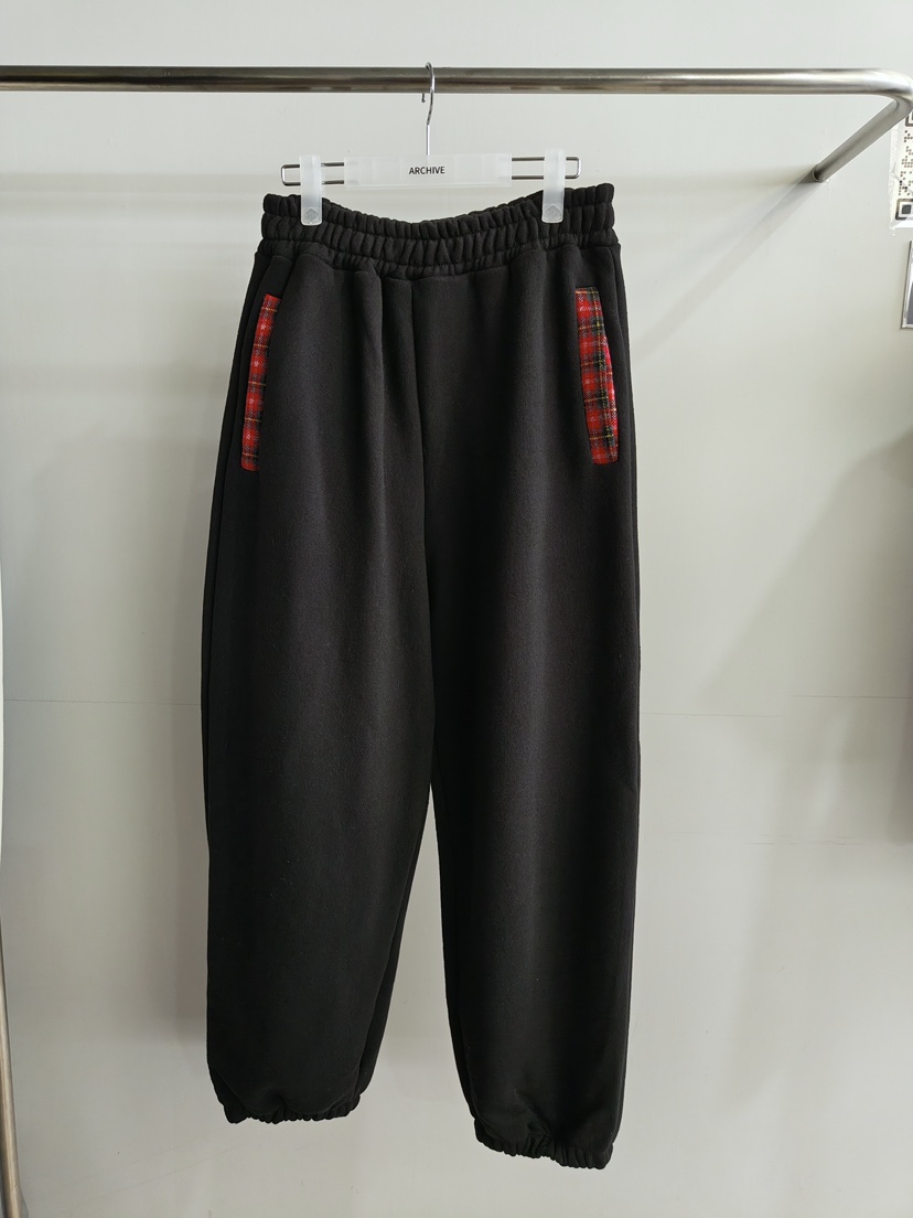 ARCHIVE-P東大門㊣直郵女裝新品人氣職業真品休閑褲口袋格紋ARCHIVE-P休閑褲圖色3