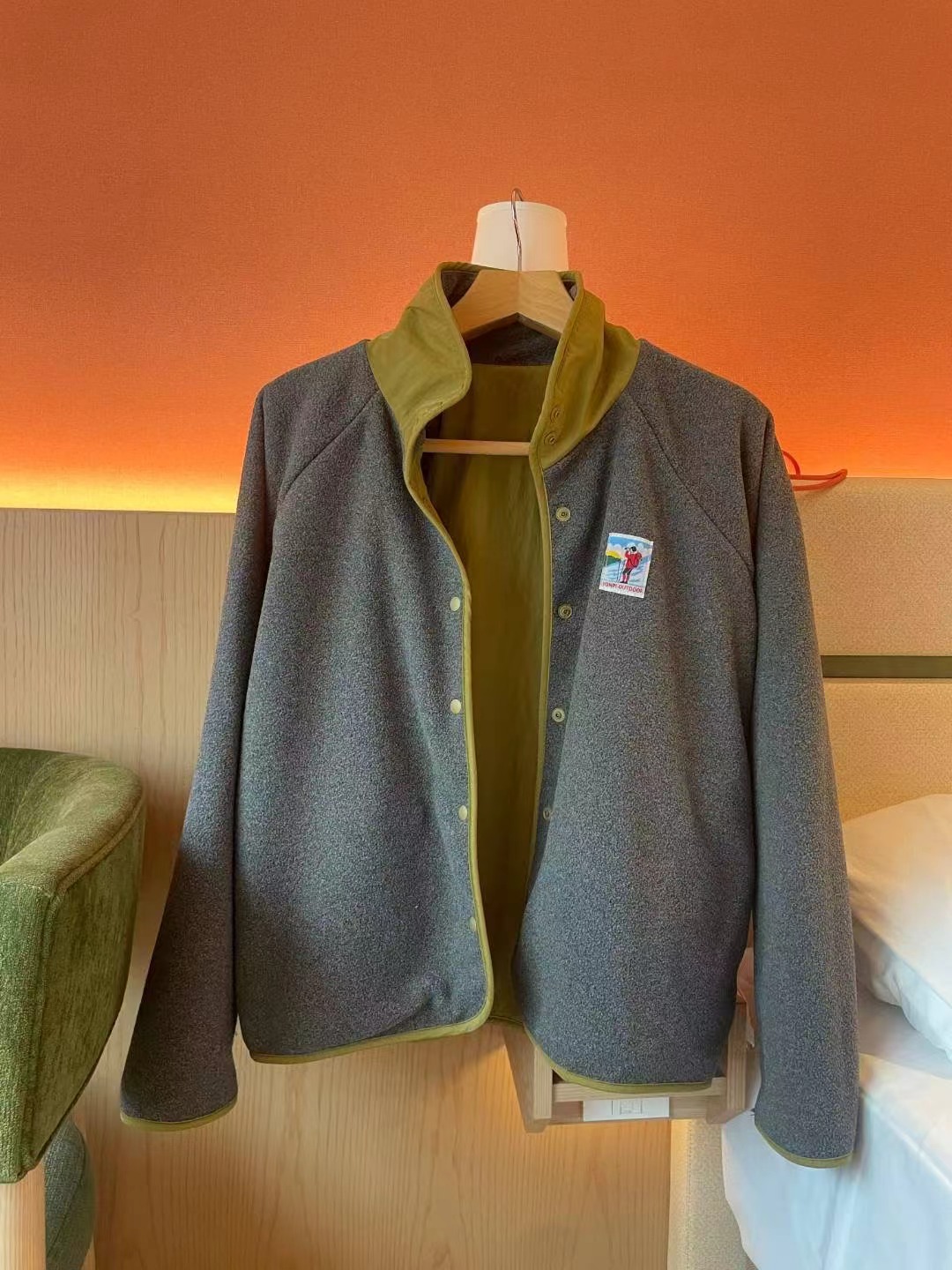 4PI韓國直郵㊣女裝新品職業休閑人氣推薦熱賣25秋冬夾克雙面4PI夾克