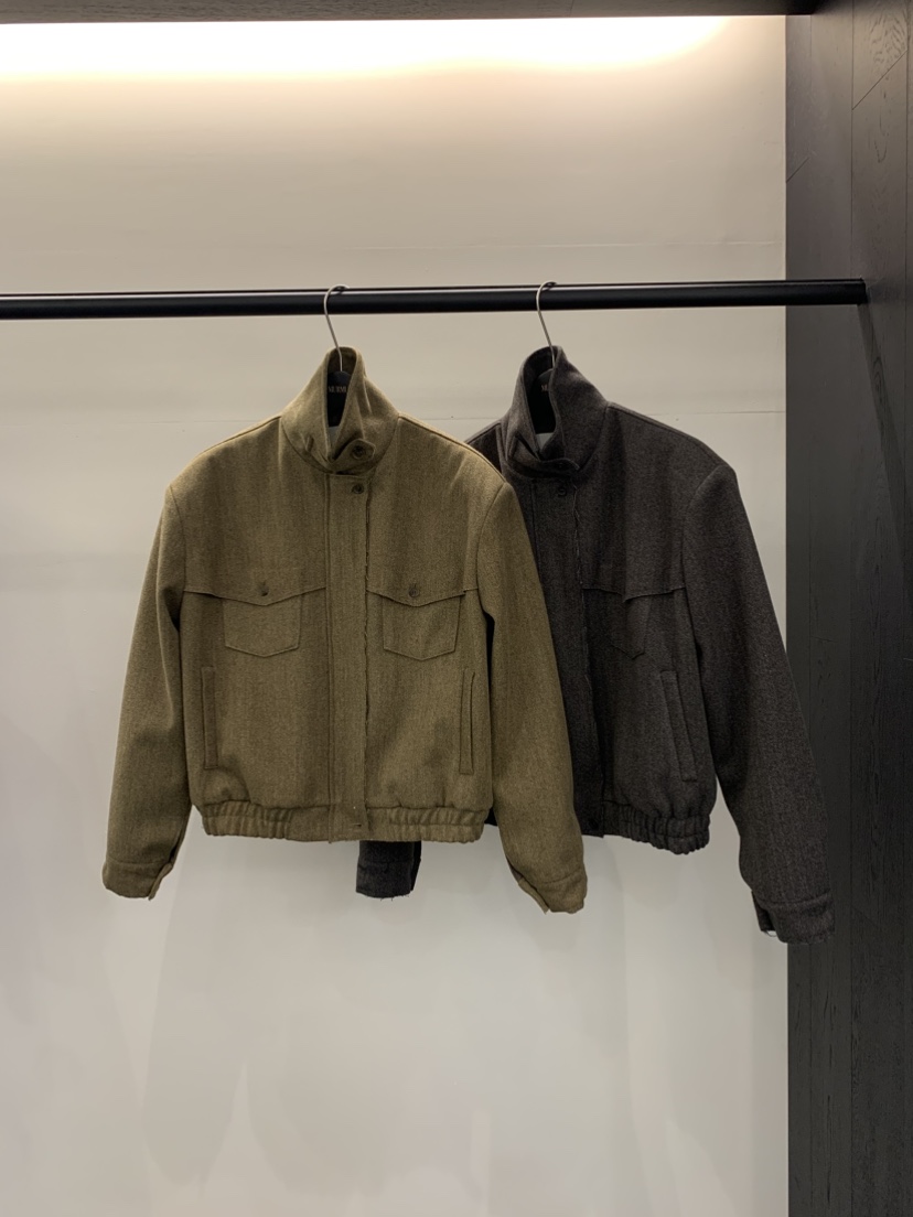 MURMUR韓國直郵㊣女裝新品推薦熱賣休閑時尚人氣夾克人字紋MURMUR夾克