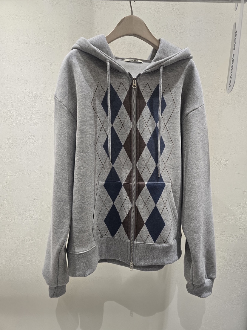 LIKEVAM東大門㊣實拍女裝新款人氣推薦休閑真品時尚25秋冬夾克LIKEVAM夾克圖色2