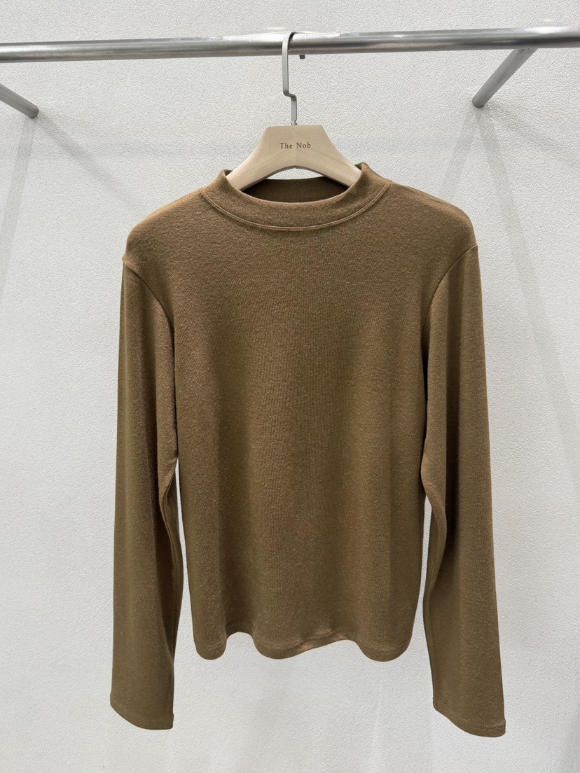 NOB韓國代購㊣女裝新款時尚熱賣25秋冬真品人氣推薦長袖T恤NOB長袖T恤圖色3