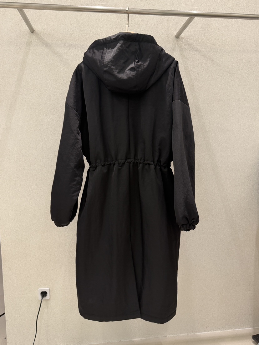 NOB東大門㊣實拍女裝新品休閑25秋冬人氣時尚職業推薦長款風衣NOB長款風衣