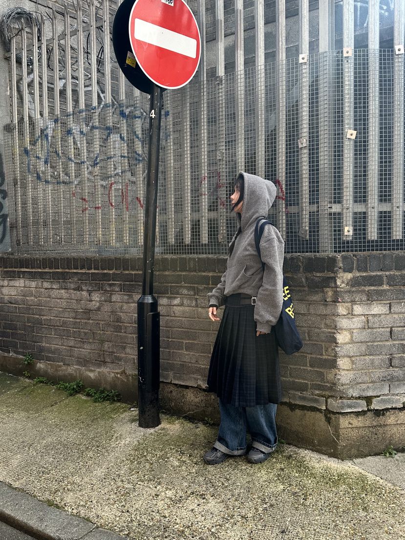 SUNDER MARKET韓國代購㊣女裝新品熱賣職業半身裙中短裙腰帶SUNDER MARKET半身裙/中短裙