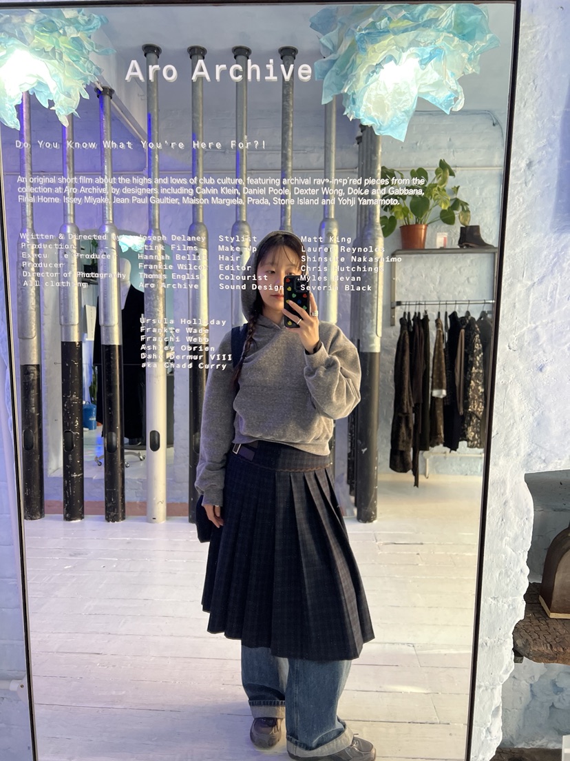 SUNDER MARKET韓國代購㊣女裝新品熱賣職業半身裙中短裙腰帶SUNDER MARKET半身裙/中短裙