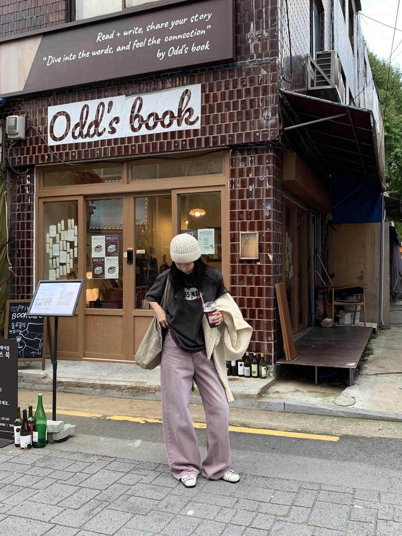 SUNDER MARKET東大門㊣直郵女士新款時尚推薦人氣職業牛仔褲SUNDER MARKET牛仔褲