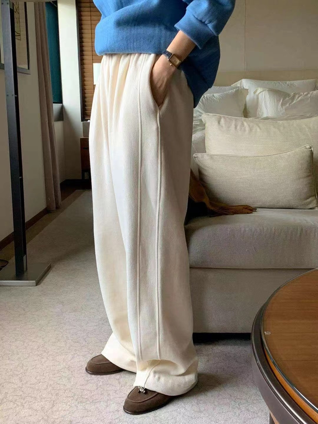 AREING韓國代購㊣女裝新品熱賣真品人氣職業休閑推薦休閑褲AREING休閑褲