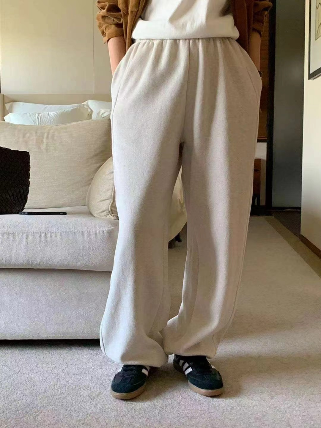 AREING韓國代購㊣女裝新品熱賣真品人氣職業休閑推薦休閑褲AREING休閑褲圖色3