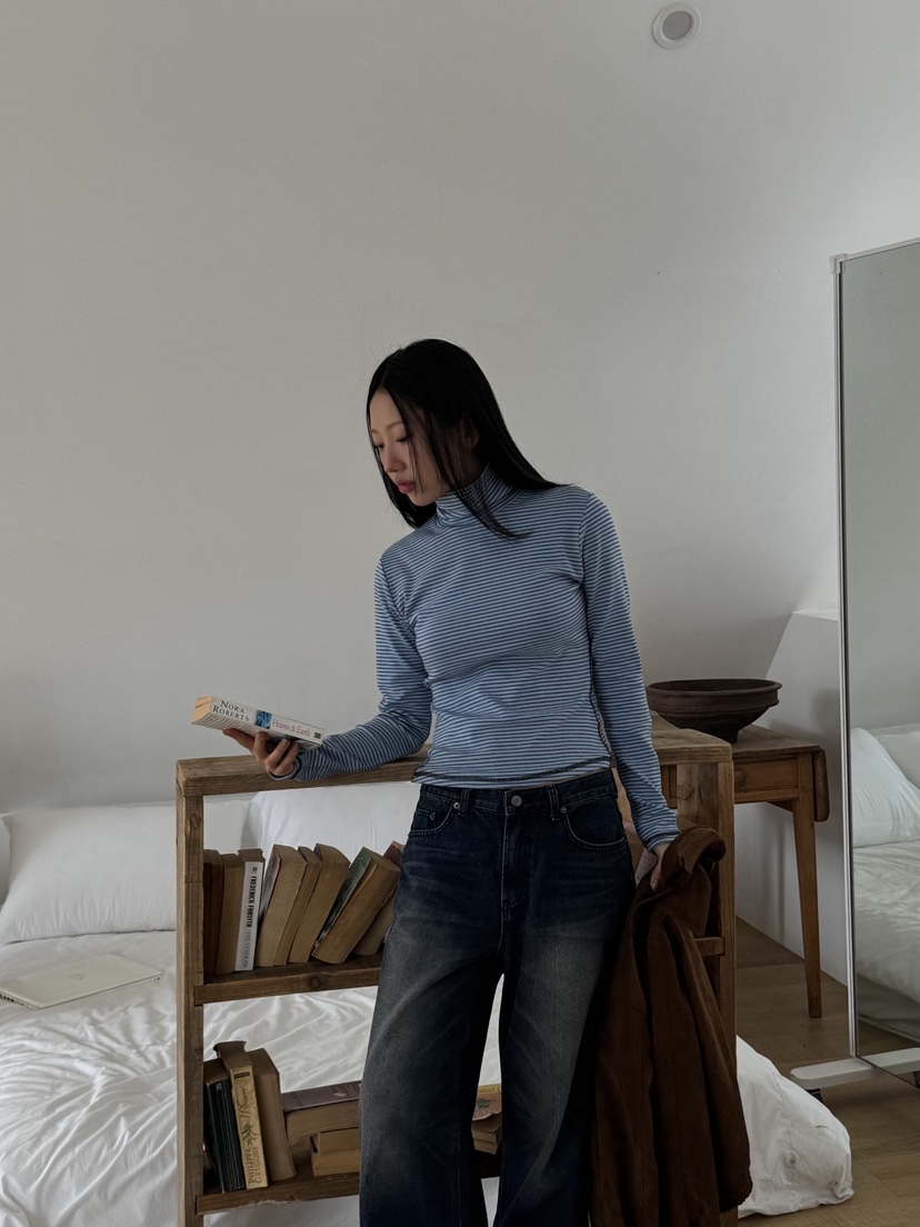 SUNDER MARKET東大門㊣代購女裝新款休閑職業真品時尚長袖T恤SUNDER MARKET長袖T恤