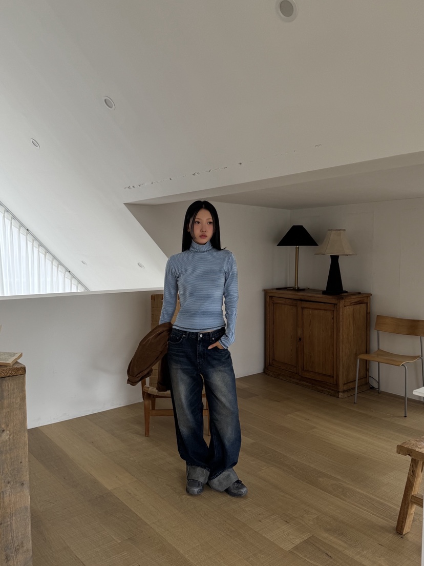 SUNDER MARKET東大門㊣代購女裝新款休閑職業真品時尚長袖T恤SUNDER MARKET長袖T恤