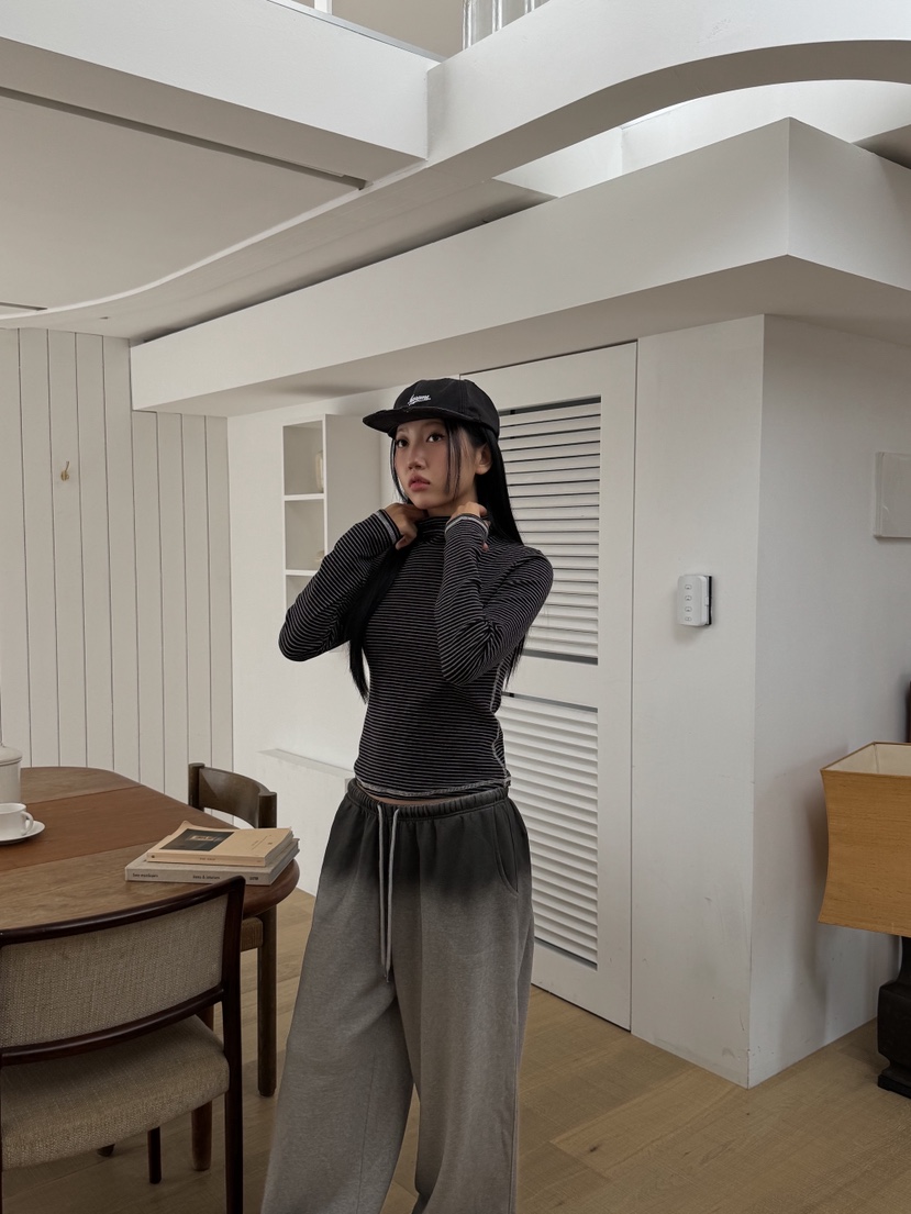 SUNDER MARKET東大門㊣代購女裝新款休閑職業真品時尚長袖T恤SUNDER MARKET長袖T恤