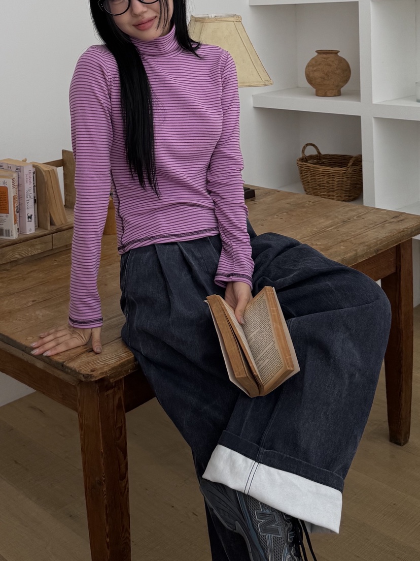 SUNDER MARKET東大門㊣代購女裝新款休閑職業真品時尚長袖T恤SUNDER MARKET長袖T恤