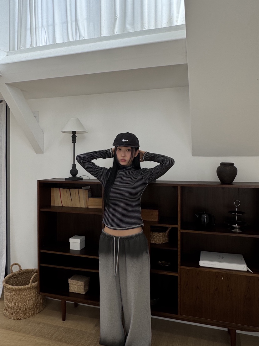 SUNDER MARKET東大門㊣代購女裝新款休閑職業真品時尚長袖T恤SUNDER MARKET長袖T恤