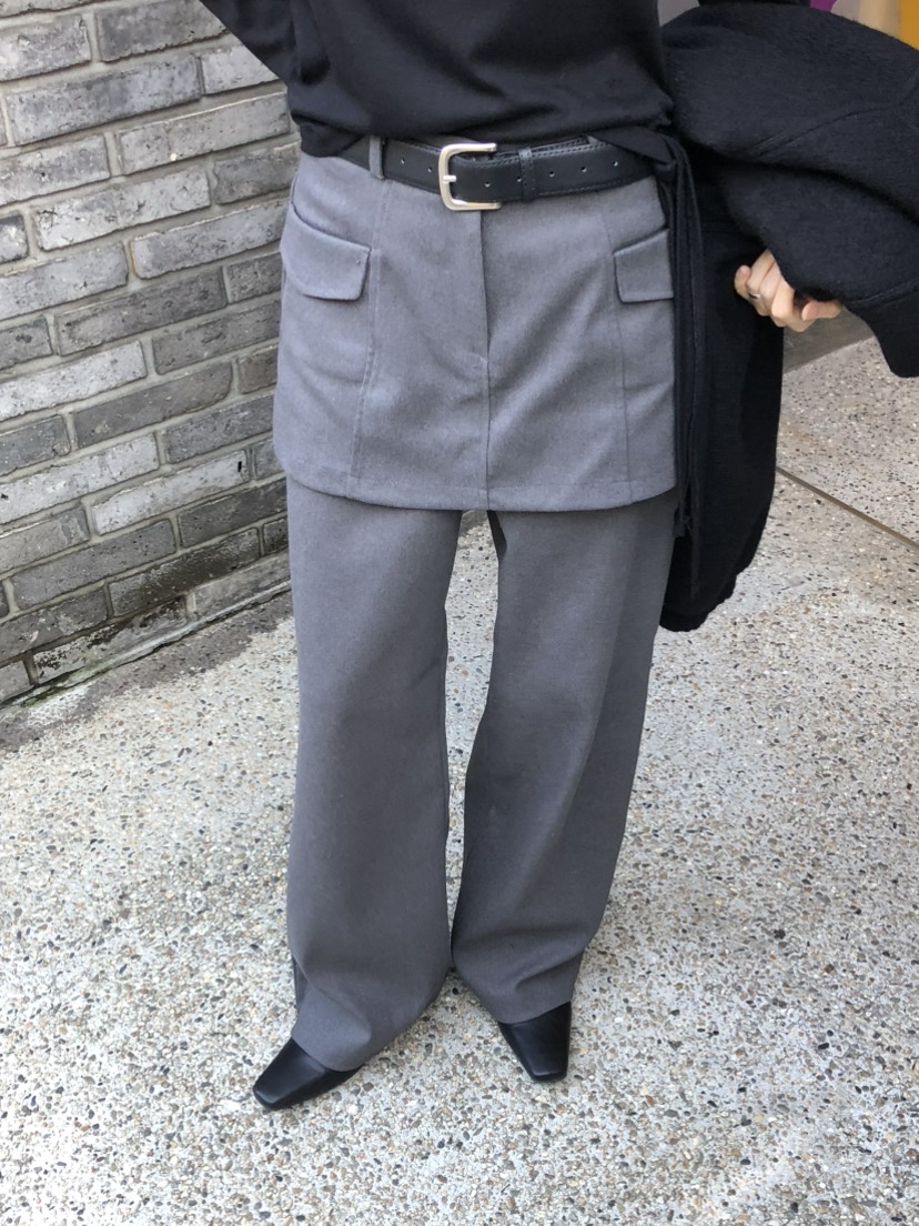 MONDAYMORING東大門㊣代購女裝新品人氣真品職業休閑25秋冬裙褲MONDAYMORING裙褲