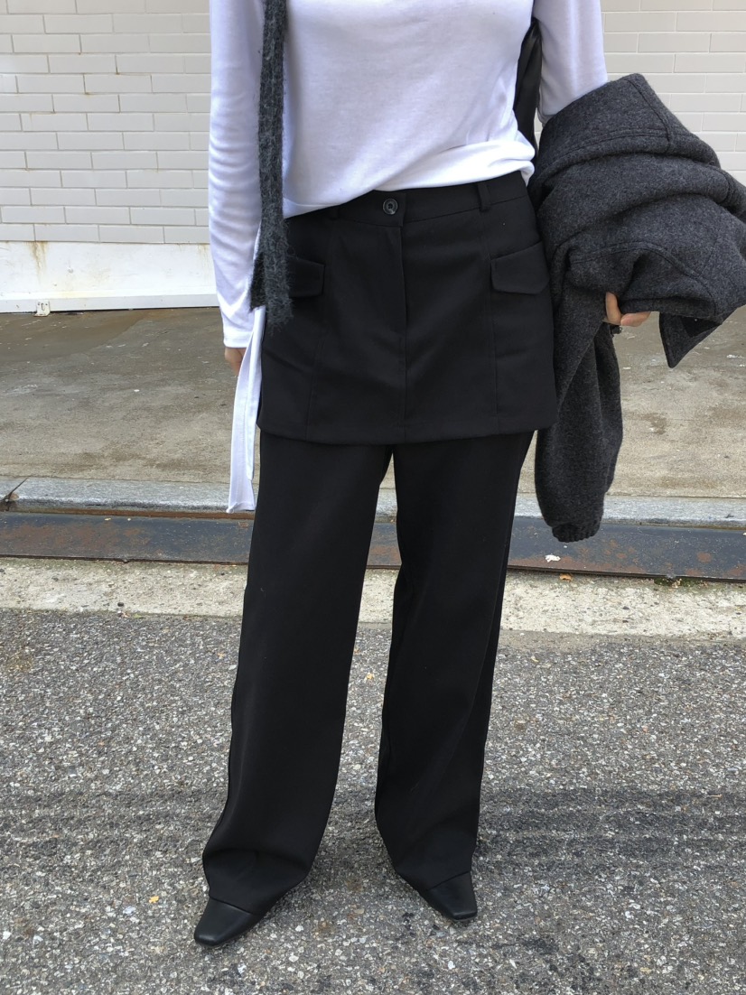 MONDAYMORING東大門㊣代購女裝新品人氣真品職業休閑25秋冬裙褲MONDAYMORING裙褲