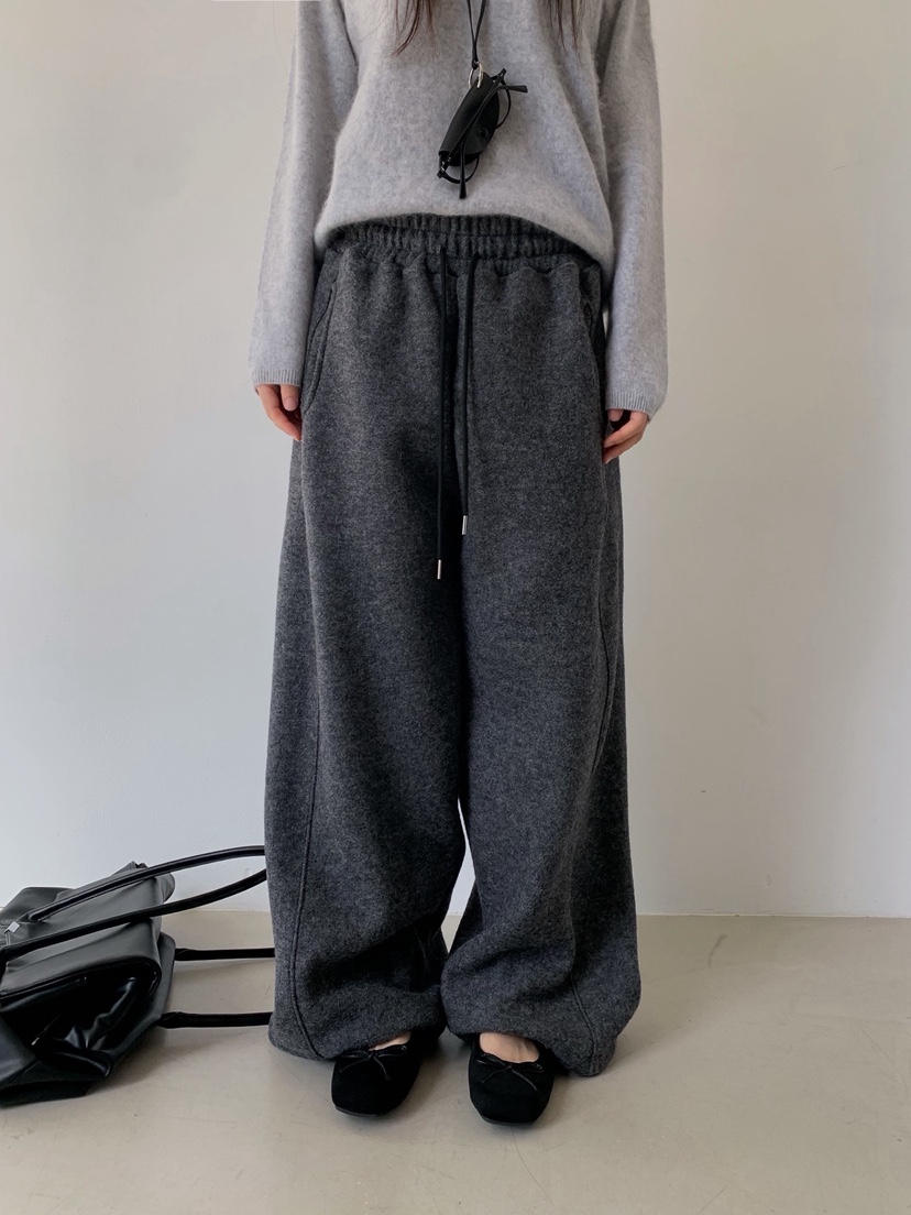 ZITTEN東大門㊣實拍女士新品熱賣25秋冬人氣職業休閑褲羊毛ZITTEN休閑褲