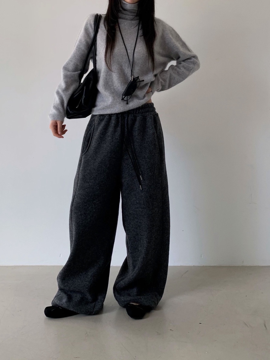 ZITTEN東大門㊣實拍女士新品熱賣25秋冬人氣職業休閑褲羊毛ZITTEN休閑褲