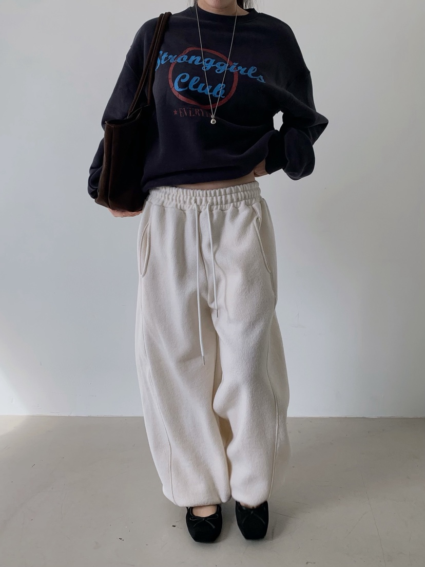 ZITTEN東大門㊣實拍女士新品熱賣25秋冬人氣職業休閑褲羊毛ZITTEN休閑褲