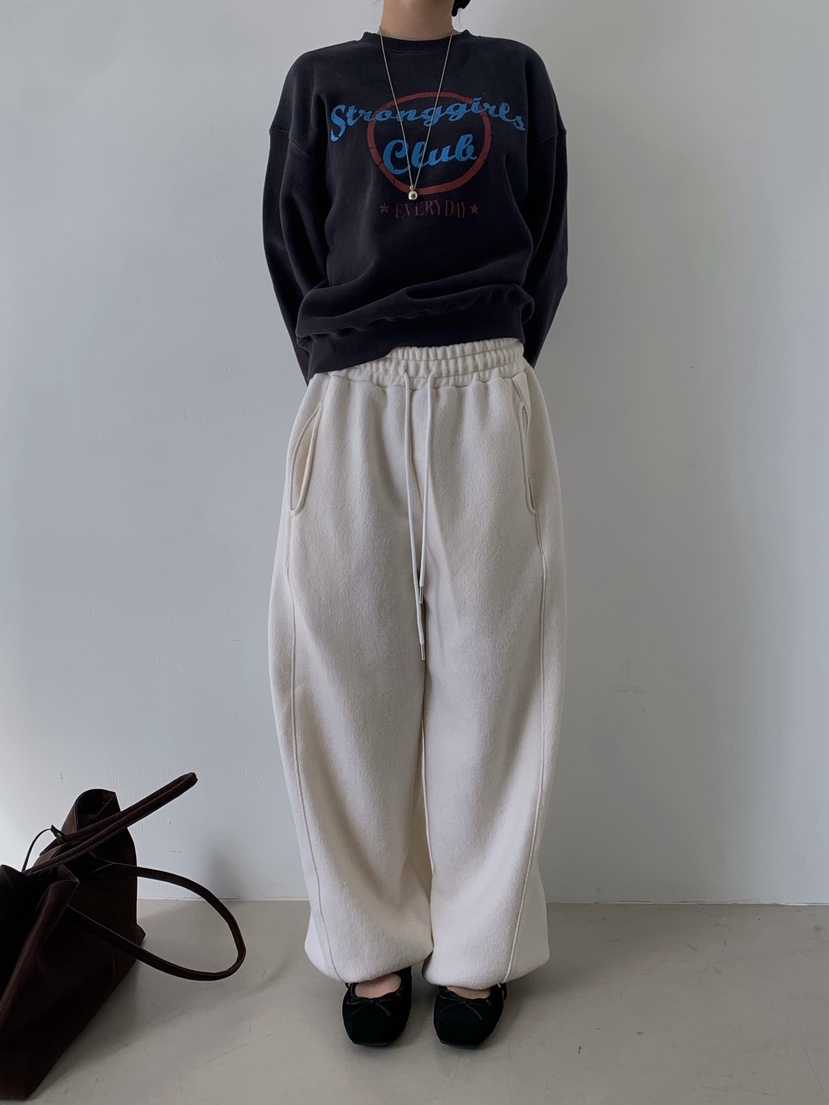 ZITTEN東大門㊣實拍女士新品熱賣25秋冬人氣職業休閑褲羊毛ZITTEN休閑褲